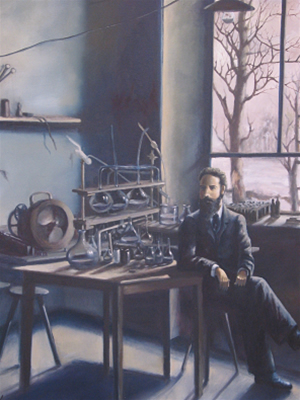 Retrato de Roentgen Retrato de Roentgen